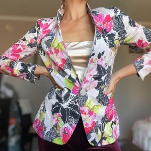 Marciano floral blazer